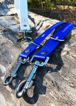 Double leash TECHTELMECHTEL made of BioThane®/Pop - Band