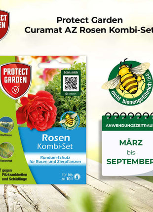 Protect Garden Rosen Kombi-Set Rundumschutz für Rosen und Zierpflanzen 130 ml
