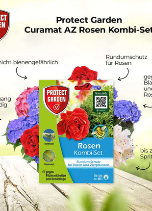 Protect Garden Rosen Kombi-Set Rundumschutz für Rosen und Zierpflanzen 130 ml