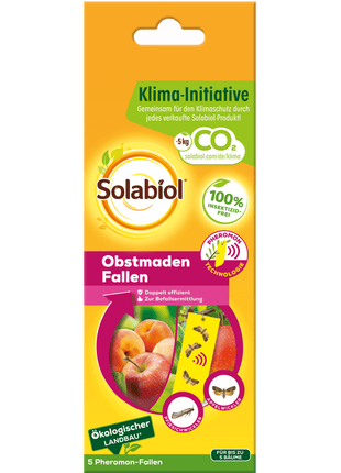 Solabiol Obstmaden Fallen 5 Stück