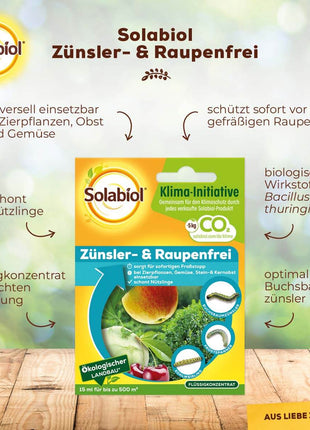 Zünsler- & Raupenfrei 15 ml Sofortiger Fraßstopp