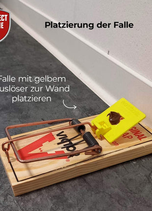 Rattenfalle Classic 1 Stück  bewährte Rattenfalle aus Holz