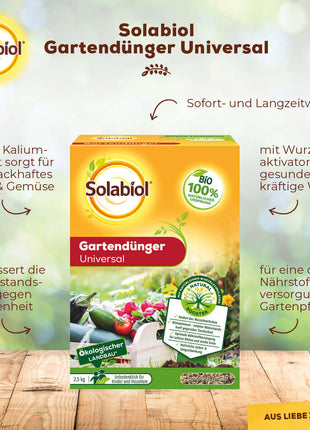 Solabiol Gartendünger Universal 2,5 kg