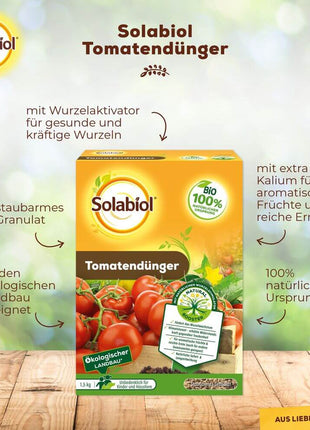 Solabiol  SolabiolTomatendünger gesunde kräftige Pflanzen