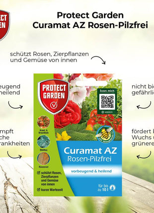 Curamat AZ Rosen-Pilzfrei vorbeugend und heilend