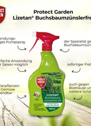 Protect Garden Lizetan Buchsbaumzünslerfrei AF 1000 ml