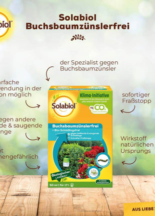 Solabiol Buchsbaumzünslerfrei 50 ml Fraßstopp