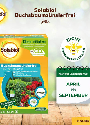 Solabiol Buchsbaumzünslerfrei 50 ml Fraßstopp